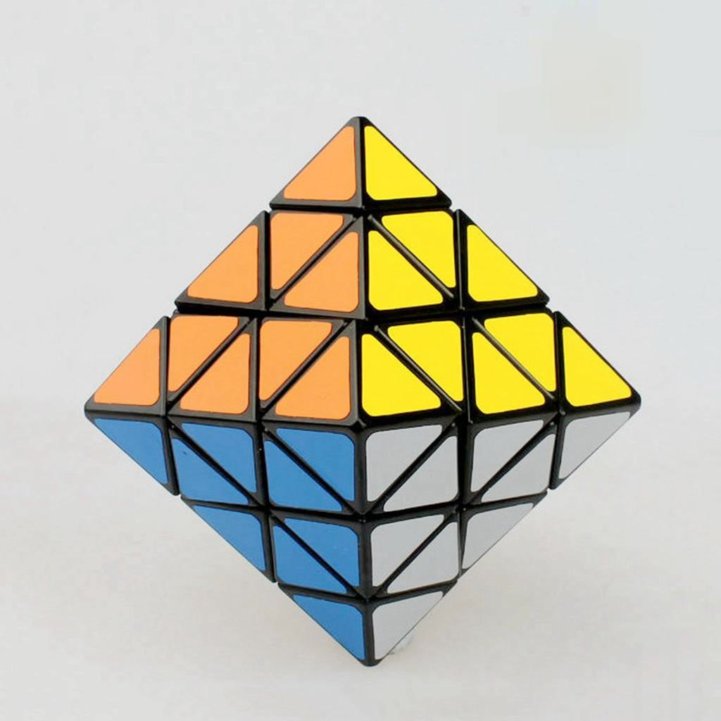 Rubik Biến Thể Lanlan 4x4 8-Axis Skewb Diamond Octahedron Rubik 8 Mặt Bát Diện Đều