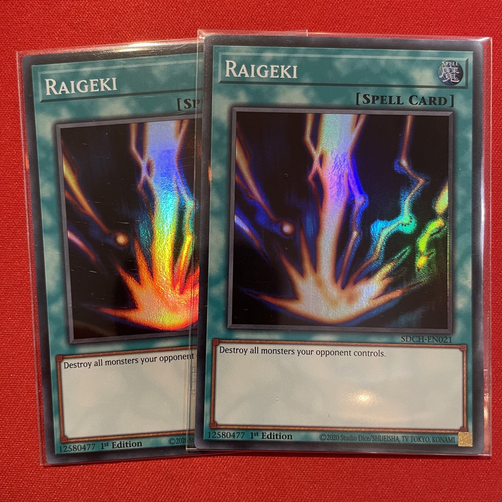 [EN-JP][SIÊU HOT][Thẻ Bài Yugioh Chính Hãng] Raigeki