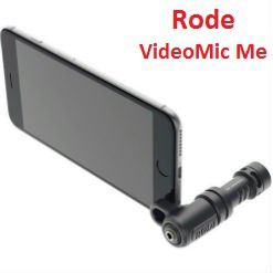 Micro thu âm cho Smartphone Rode VideoMic Me