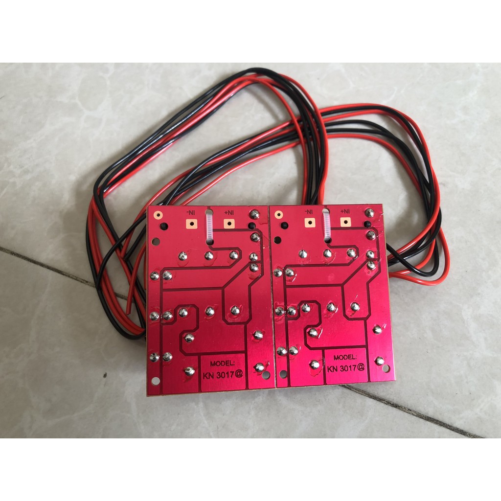 Mạch phân tần loa 1 bass 2 treble