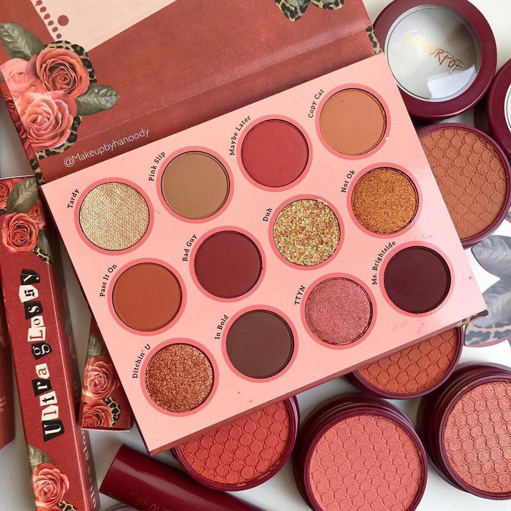 Bảng Mắt Colourpop 12 Ô Whatever Pressed Powder Palette chuyên dùng cho makeup