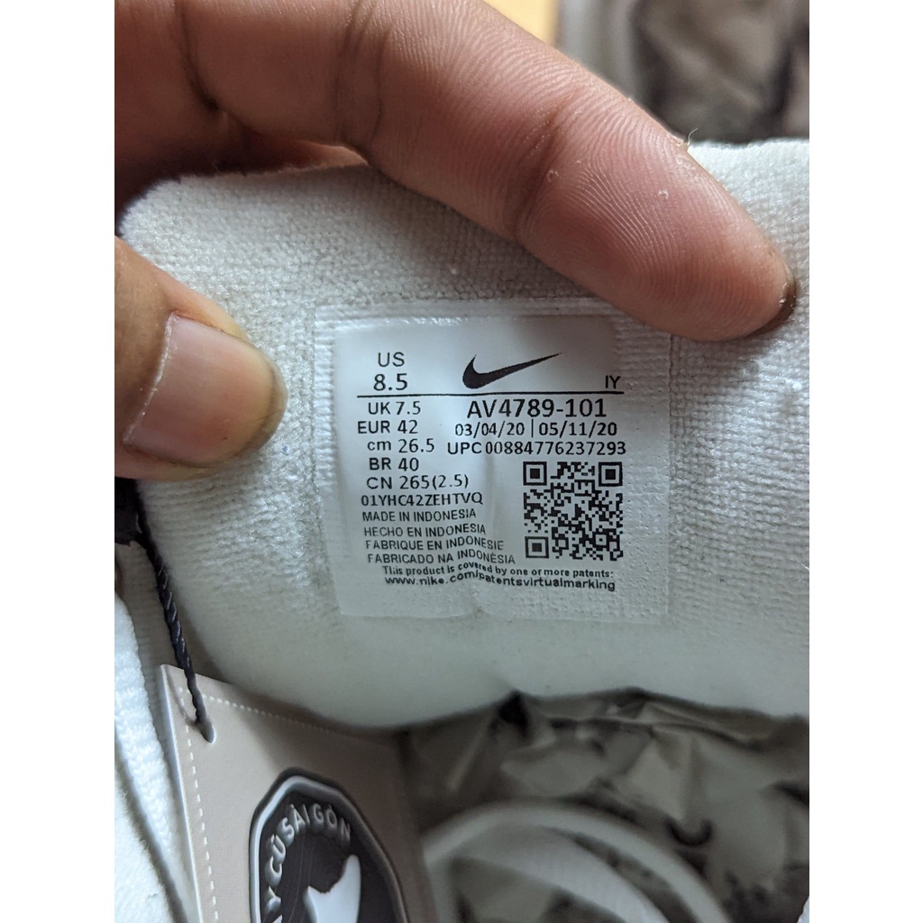 Giày 2hand Nike M2K Tekno White AV4789-101 - Giày Cũ Sài Gòn.