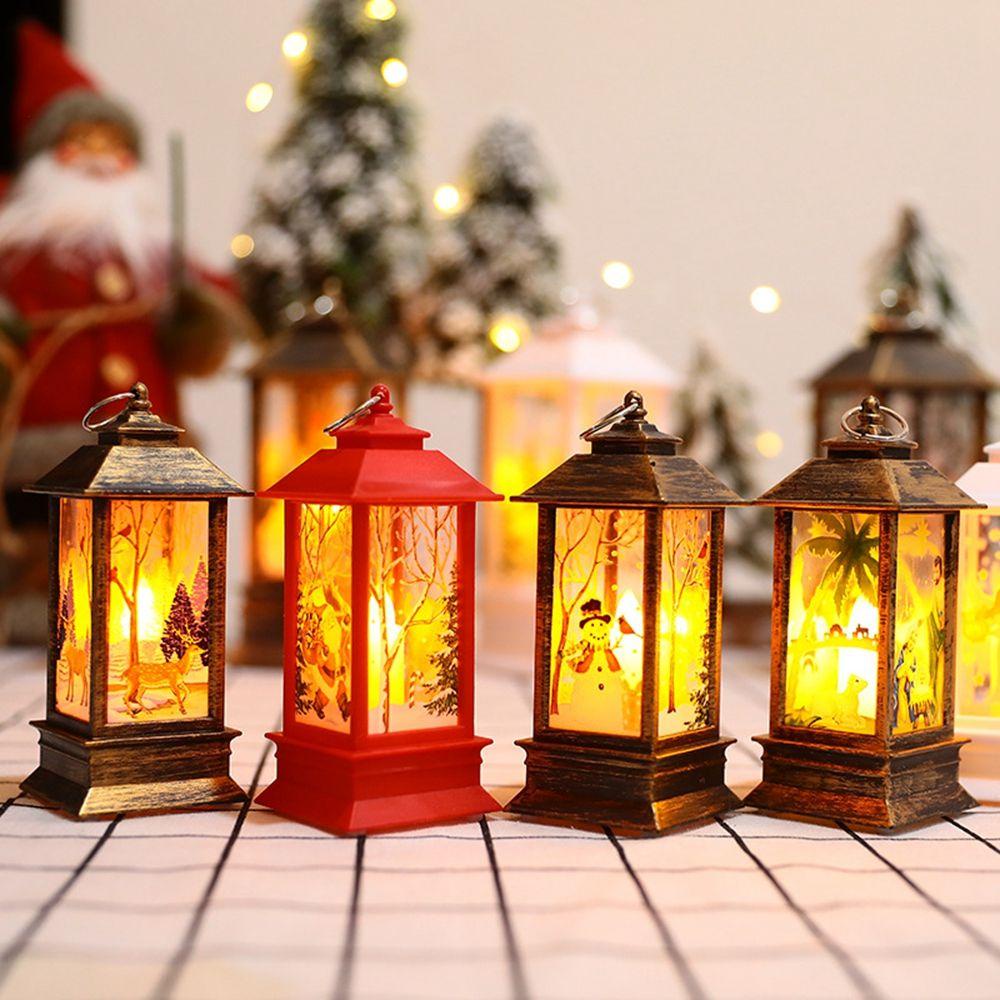 Đèn Lồng Trang Trí Giáng Sinh Hình Ông Già Noel