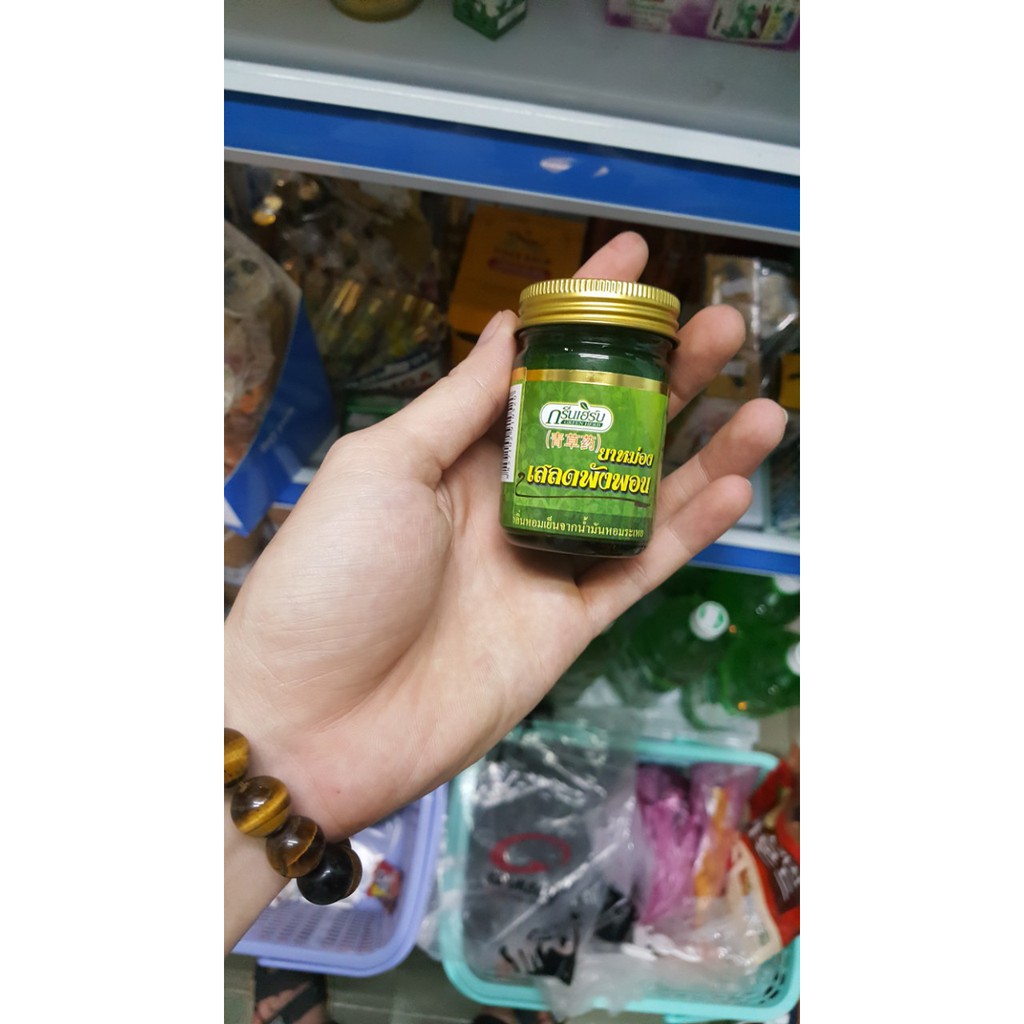 Dầu Cù Là Thơm Thảo Dược Green Herb Balm Thailand 10g-50g
