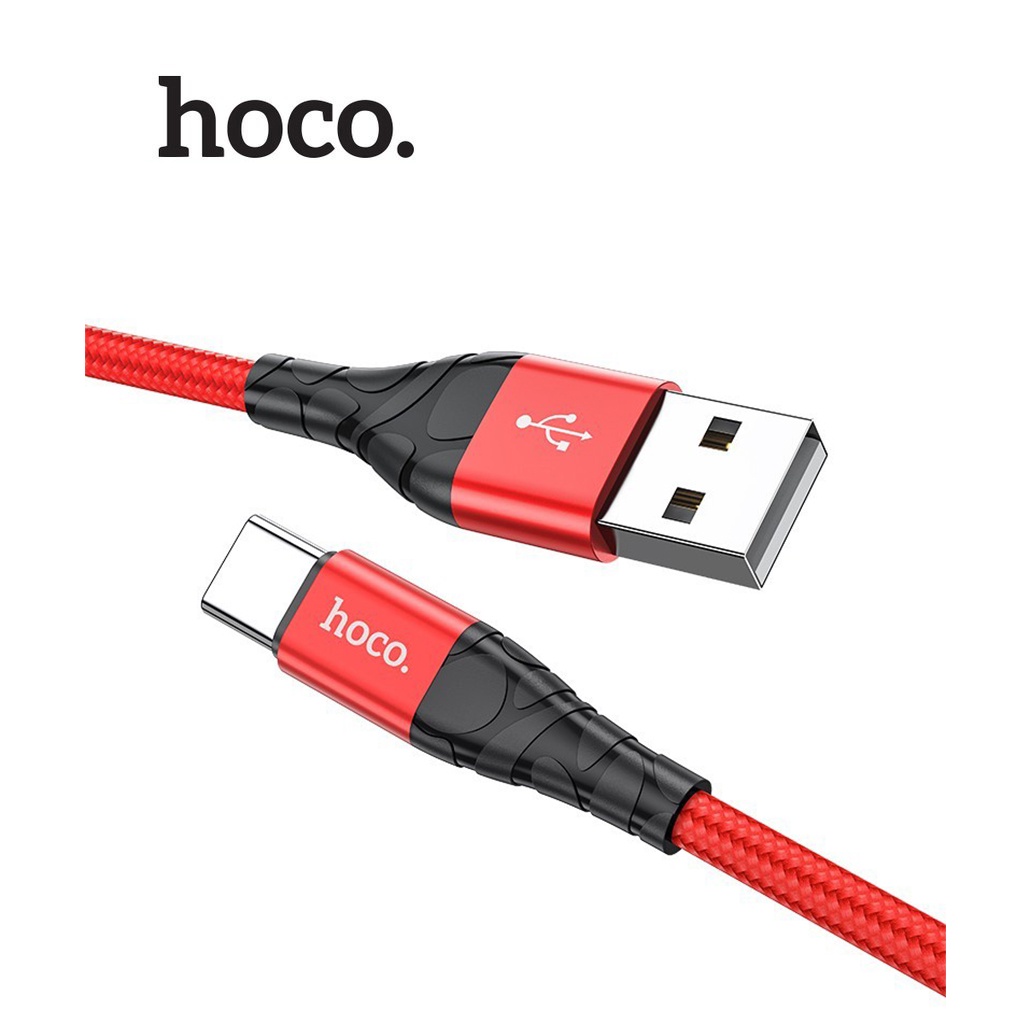 Cáp sạc 3in1 Hoco DU02 Lightning/Type-C/Micro sạc nhanh 3A dây dù siêu bền dài 1.2M cho Smartphone