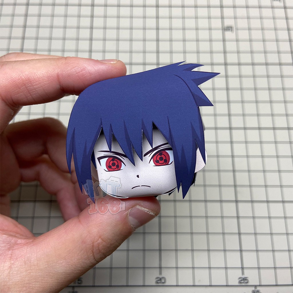 Mô hình giấy Anime Chibi Sasuke ver 2 - Naruto