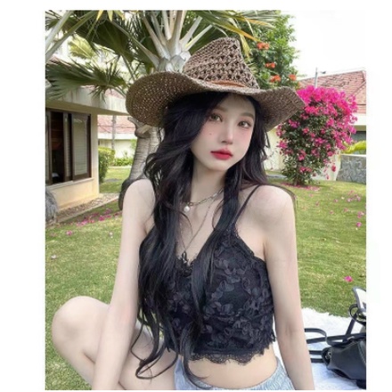 Mẫu mới nhất - Áo bra ren cao cấp hoa hồng 3d siêu xinh MS3654