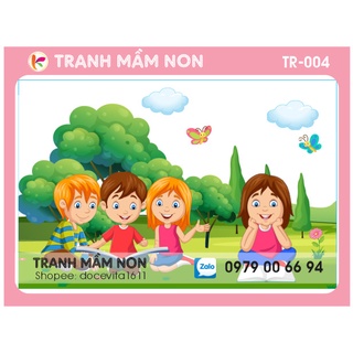 Decal trang trí lớp học tr-004