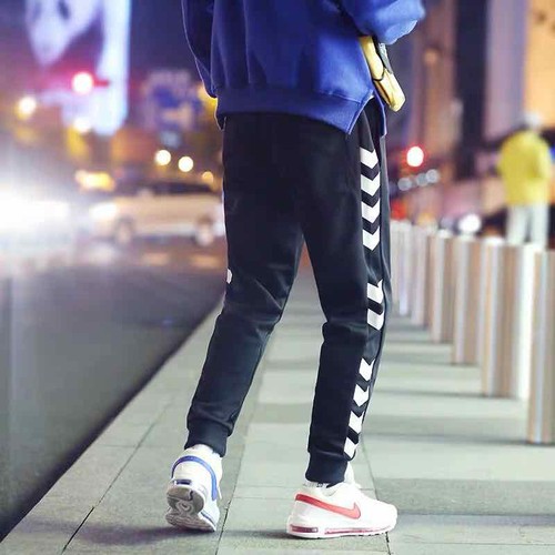 ❤️ MẪU MỚI - GIÁ SỈ ❤️ Quần thể thao nỉ line mũi tên ảnh chụp thật, QUẦN JOGGER DÀI NAM NỮ PHỐI VIỀN