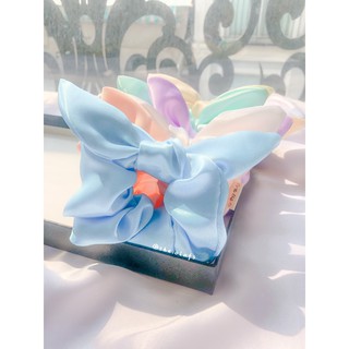 Dây buộc tóc Scrunchies Bunny 1 màu