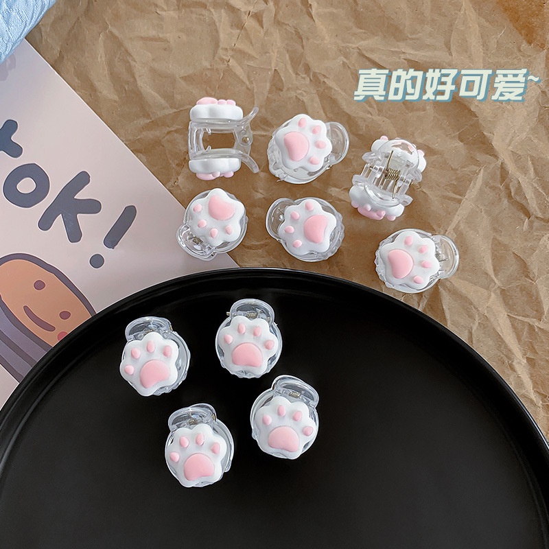 Kẹp tóc hình chân mèo dễ thương cho nữ