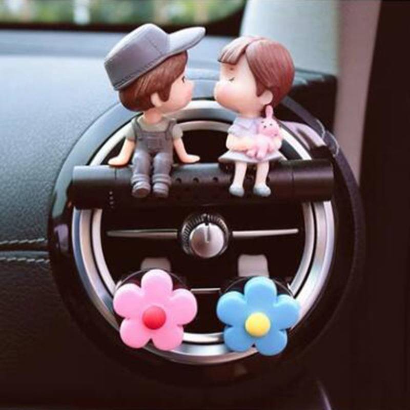 Sáp Thơm Ô Tô Cài Cửa Gió Gắn Đôi Tình Nhân, Totoro Dễ Thương