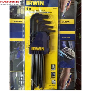 Bộ lục giác đầu bằng 10 cây IRWIN T9097001