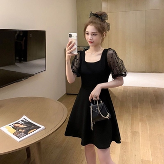 Đầm voan phối lưới thời trang dành cho nữ