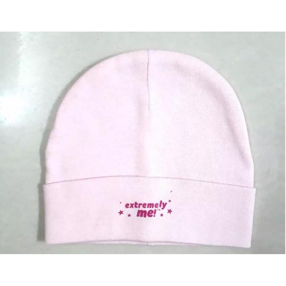 Mũ sơ sinh chất cotton co dãn cho bé từ 0 đến 6 tháng mềm mịn, Nón sơ sinh thoáng không bí hơi_Loại màu