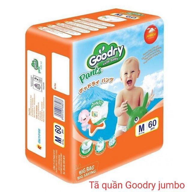 TÃ QUẦN GOODRY JUMBO M60/L54/XL48/XXL44