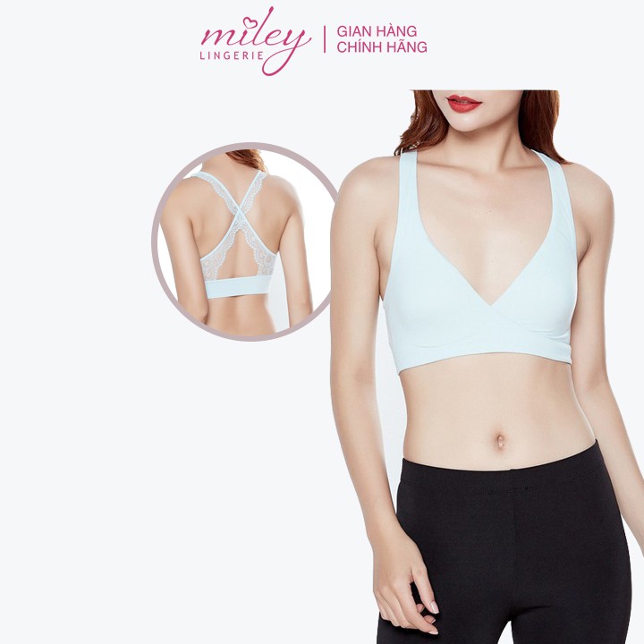 Áo Ngực Không Gọng Mút Mỏng Bralette Sporty Miley Lingerie BRM_04