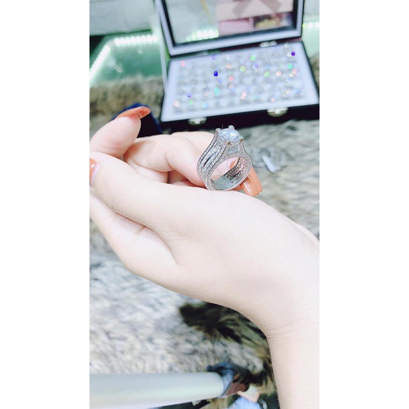 Nhẫn Bạc Ý N05