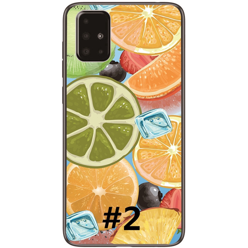 Ốp lưng TPU mềm họa tiết trái cây đáng yêu cho Samsung Galaxy A71/A51/A41/A31/A21/A11 | BigBuy360 - bigbuy360.vn