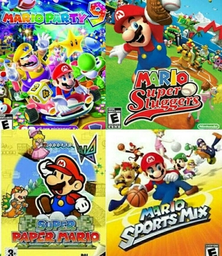 NINTENDO Set 15 Đĩa Dvds Game Super Mario