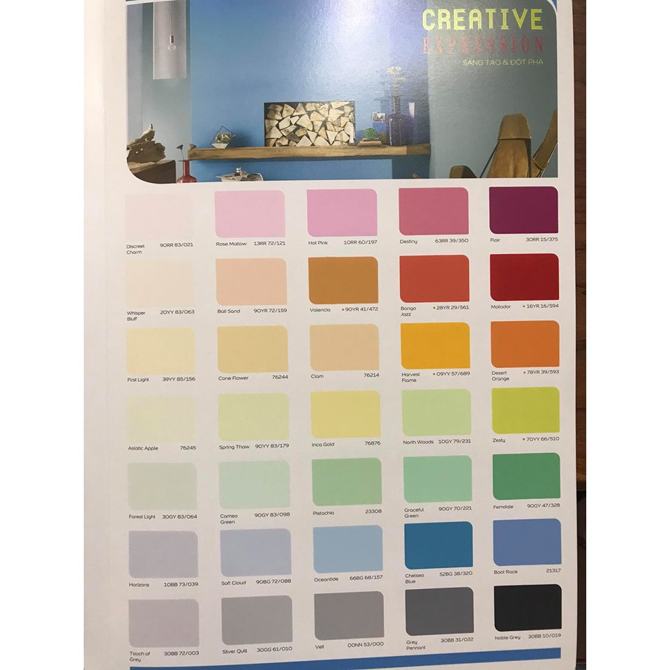 Sơn nội thất Dulux Inspire bề mặt mịn 18L