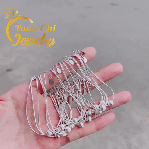 Lắc Tay Bạc Nữ  FREESHIP Vòng Tay Bạc Nữ Kiểu Dáng Dây Đẹp Tiểu Thư, Mẫu Đa Dạng