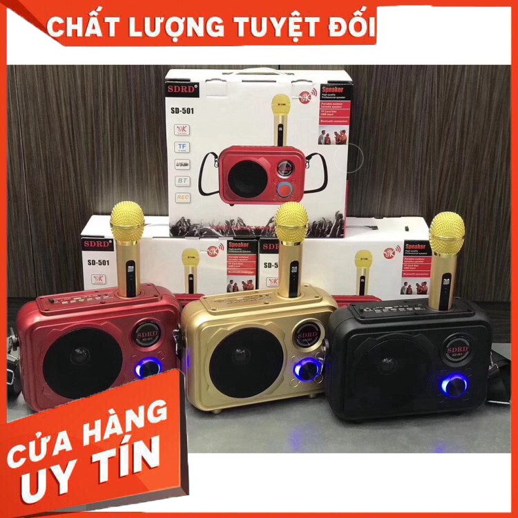 LOA KARAOKE SD 501 - 1 MICRO - hàng chất lượng, giá tốt nhất