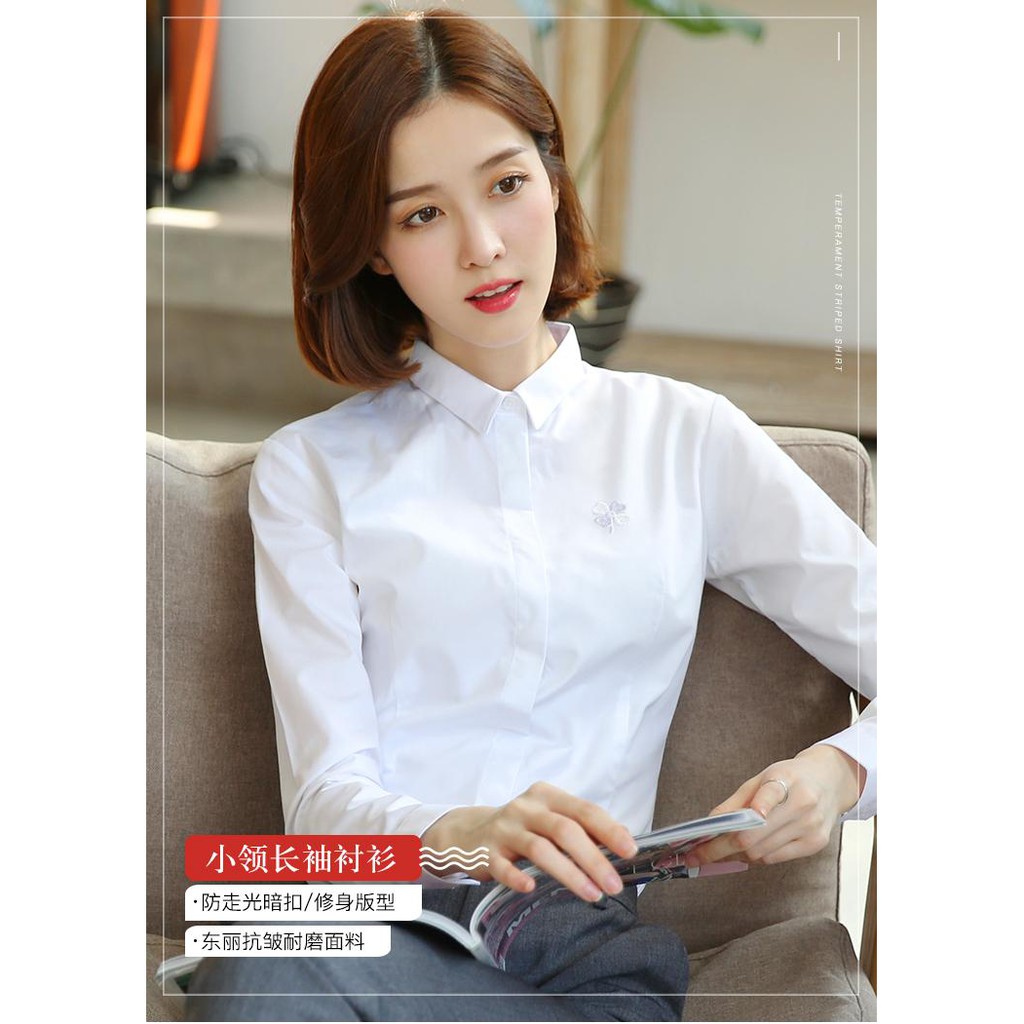 [Mã FAMAYWA giảm 10K đơn 50K] Áo Sơ Mi Nữ Trắng Công Sở | BigBuy360 - bigbuy360.vn
