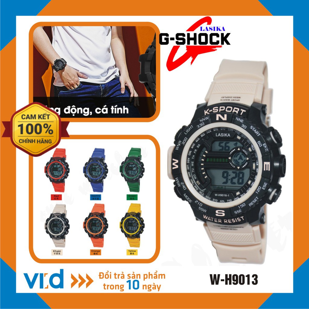 [CHÍNH HÃNG] Đồng hồ trẻ em, Đồng hồ điện tử thể thao đeo tay nam Lasika W-H9001 - Bảo hành 12 tháng!!! | BigBuy360 - bigbuy360.vn