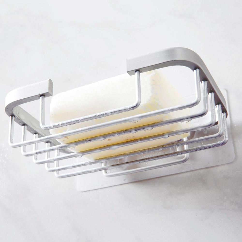 Giá Đỡ Xà Phòng Gắn Tường Không Cần Khoan Tiện Dụng Cho Nhà Bếp