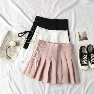 Chân Váy Xếp Li Phối Nơ, Chân Váy Tennis Hottrend có Lót trong