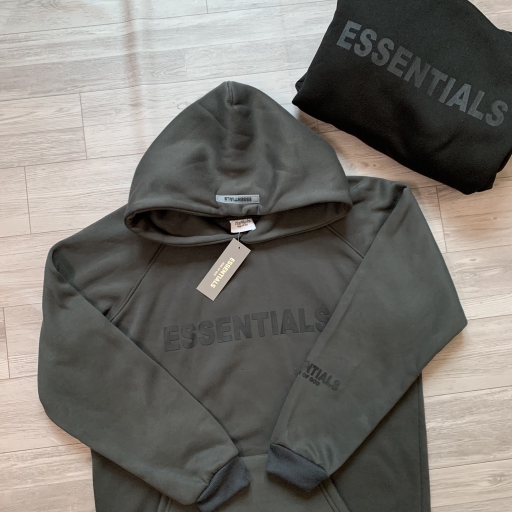 Áo hoodie Essential- ảnh thật shop chụp