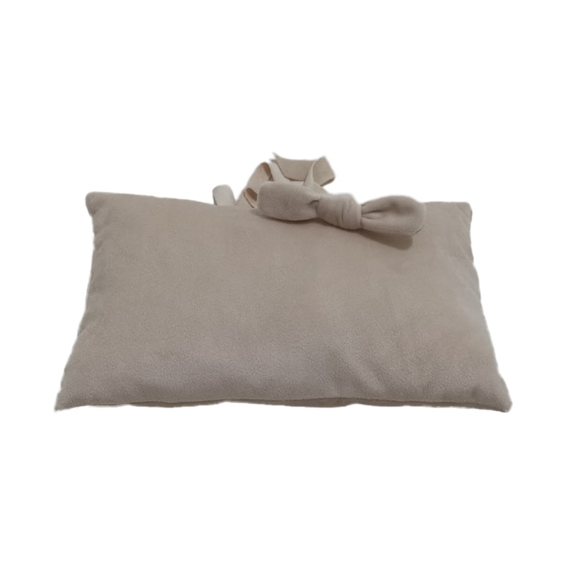 Set 2 Món Gồm Gối + Băng Cài Đầu Làm Phụ Kiện Chụp Ảnh Cho Bé Sơ Sinh