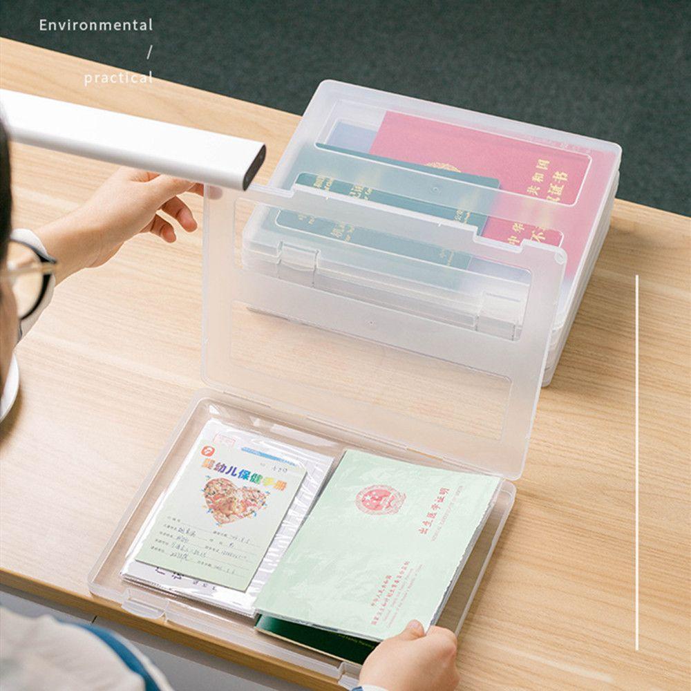 Túi Đựng Tài Liệu Để Bàn Bằng PP Chống Thấm Nước Tiện Dụng