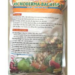 Chế phẩm sinh học Nấm TRICHODERMA-BACILLUS.SP ( 1kg)