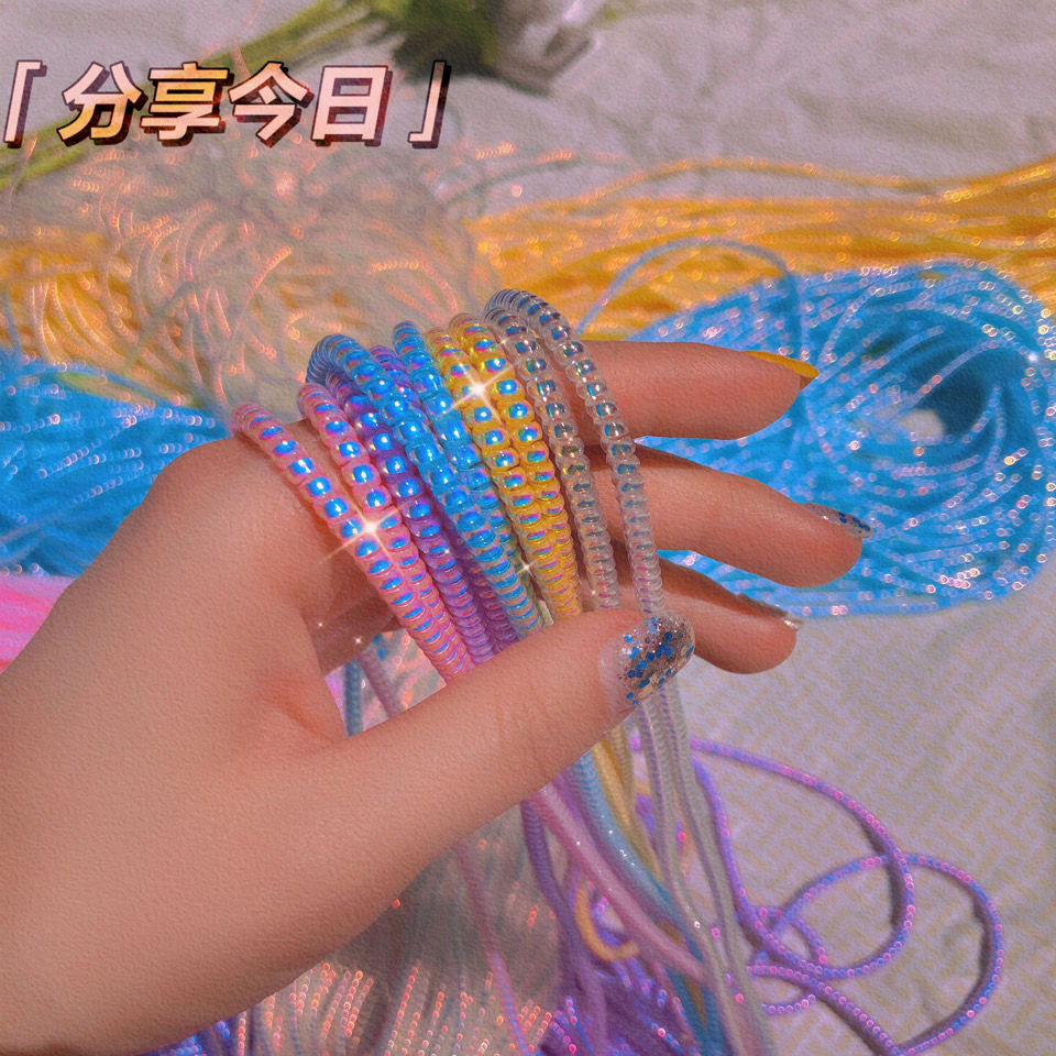 Dây nhựa quấn bảo vệ dây cáp dữ liệu USB thích hợp cho điện thoại dài 1.55m