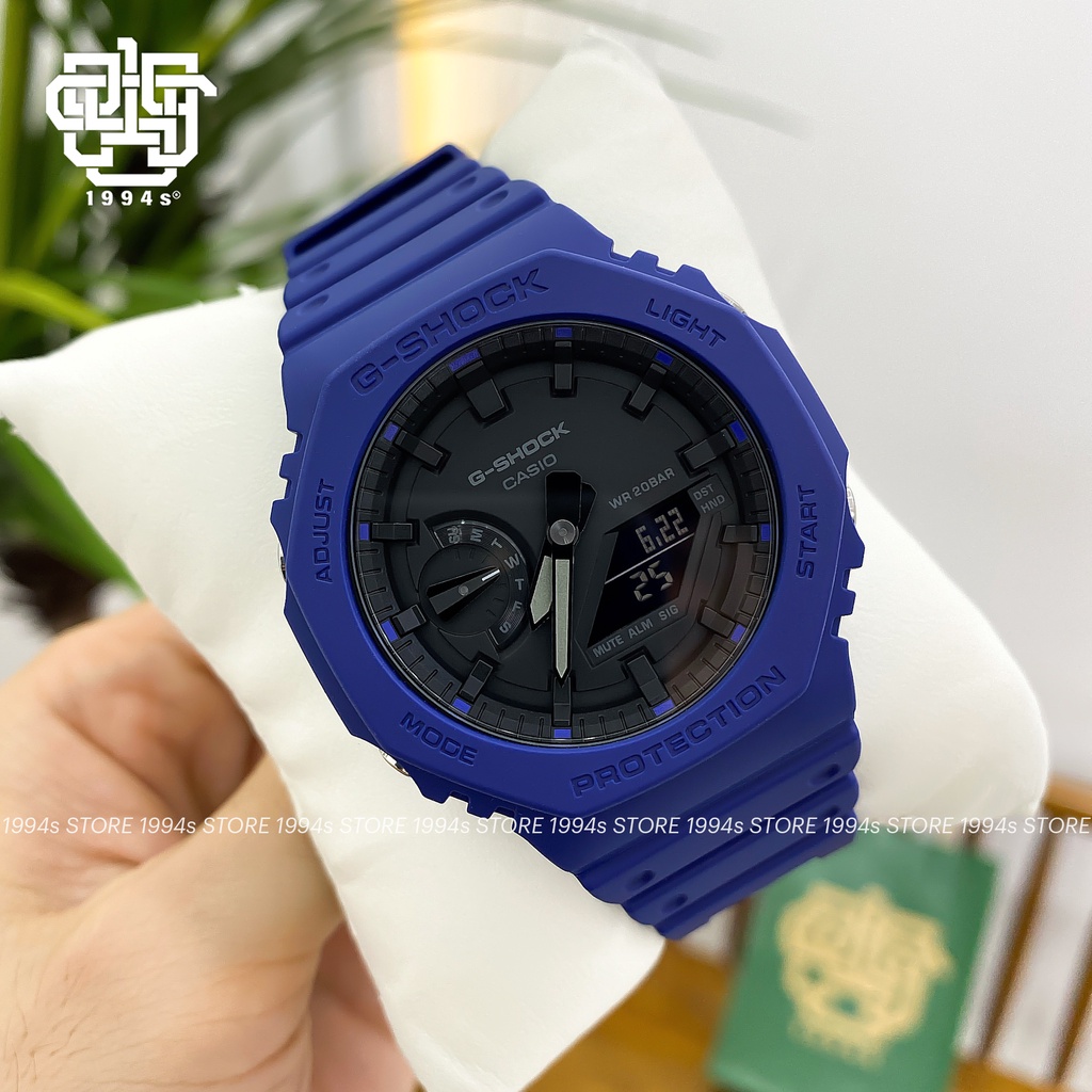 Đồng hồ nam Casio G-Shock GA-2100-2A chống va đập, chống nước 200m, hàng chính hãng