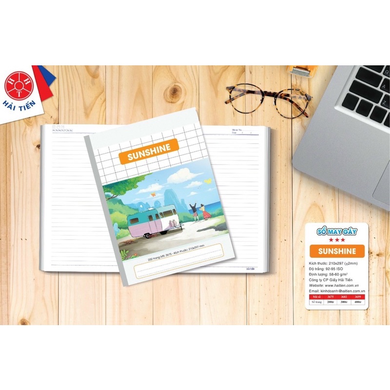 Sổ A4 200 trang ShunShine