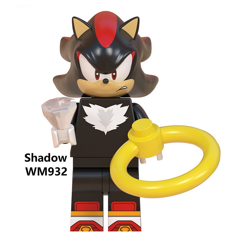 Bộ Đồ Chơi Lắp Ghép Nhân Vật Hoạt Hình Sonic WM6087 WM6086 WM6043 WM6088 LG1001