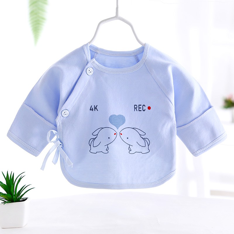 [FREESHIP] Áo đơn sơ sinh 100% cotton, hàng quảng châu, siêu xinh cho bé 3-6kg