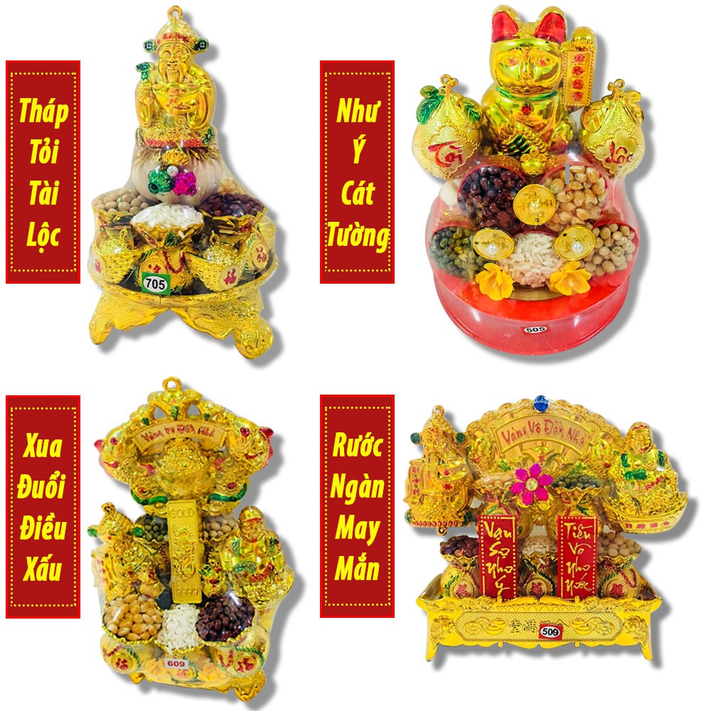 Tháp Tỏi Thần Tài Ông Địa, Tháp Ngọc Đón Tài Lộc Như Ý Cát Tường | BigBuy360 - bigbuy360.vn