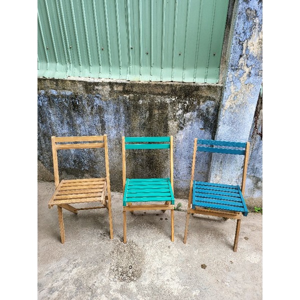 Ghế gỗ đủ màu