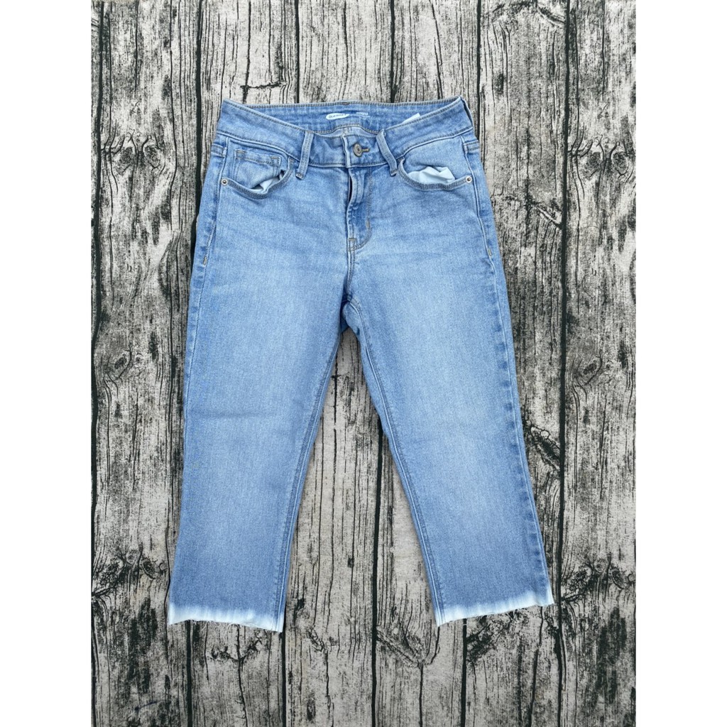 Quần jeans lửng xuất khẩu