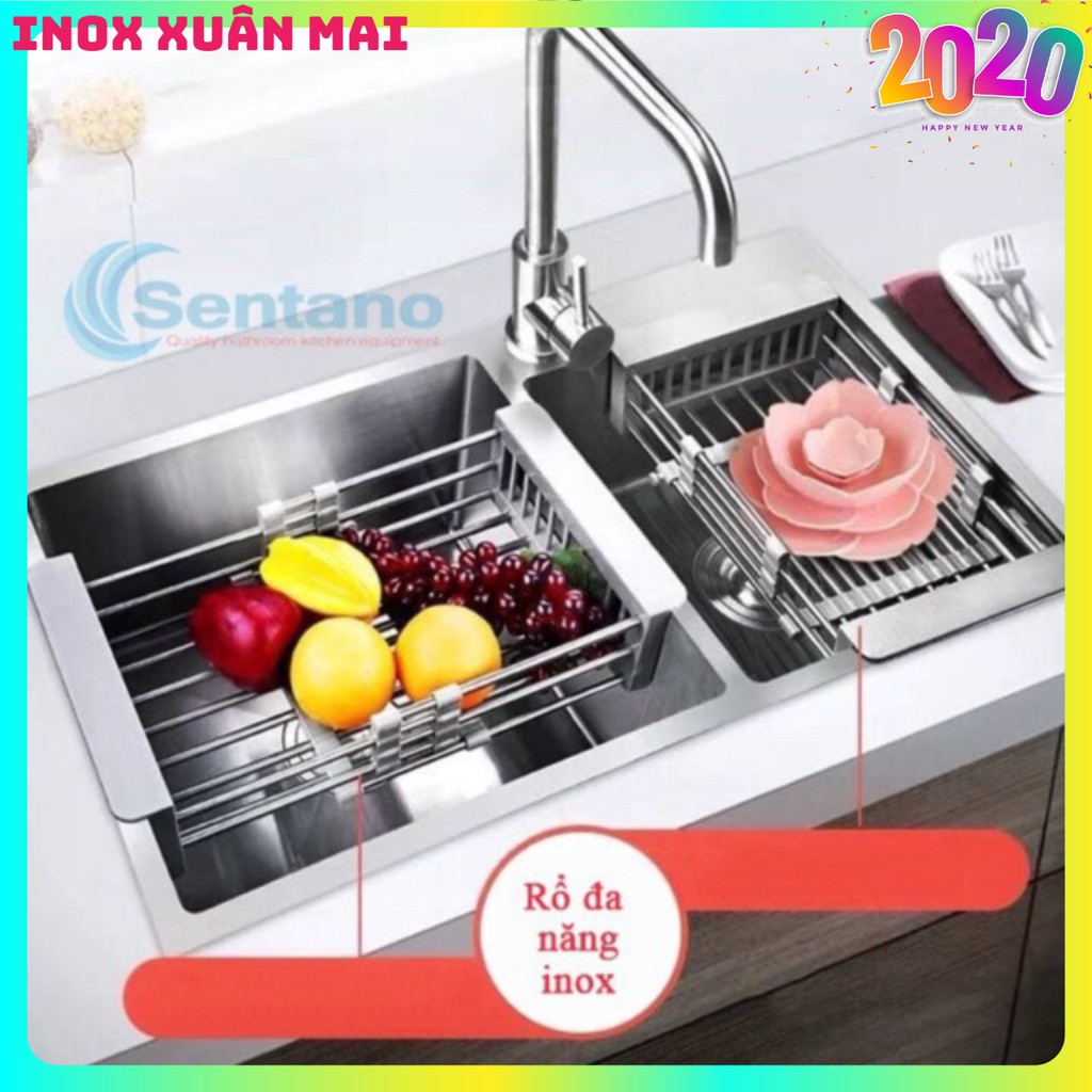 Kệ inox Gác Trên Bồn Rửa Chén