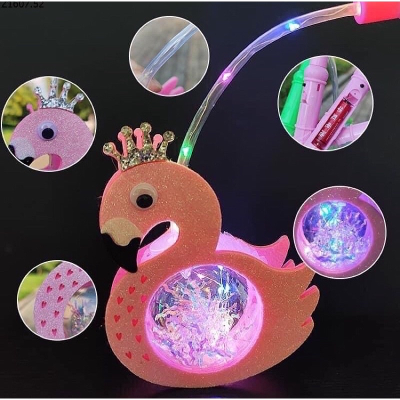 Đèn lồng trung thu có đèn nhạc hot 2022 hình con vật dễ thương