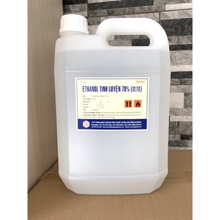 💥 CỒN SÁT KHUẨN 70 ĐỘ ETHANOL 70% CAN 5 LÍT, CTY DƯỢC OPC (RỬA TAY KHÔ)