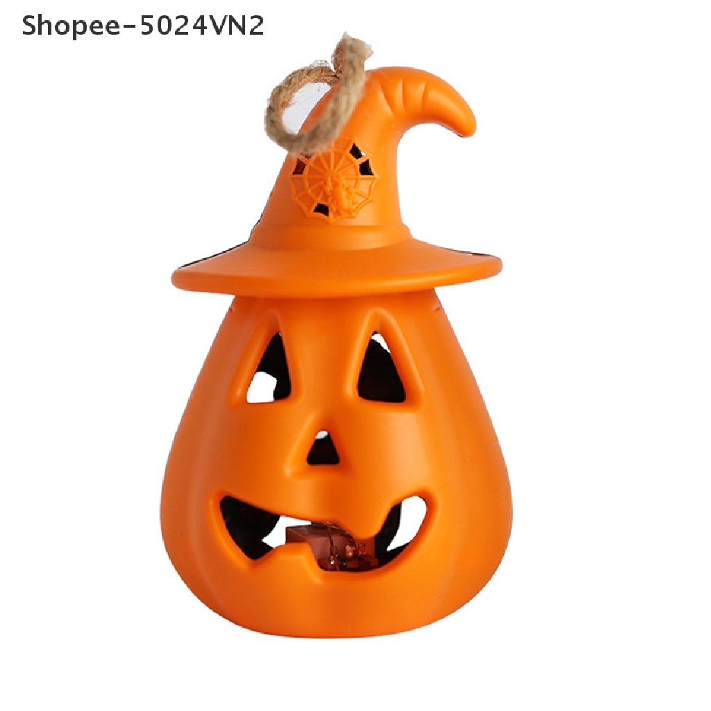 [Mới &amp; Halloween &amp; Halloween] Đèn Led Chiếu Sáng Hình Bí Ngô Mini Dễ Thương Trang Trí Tiệc Lễ Hội