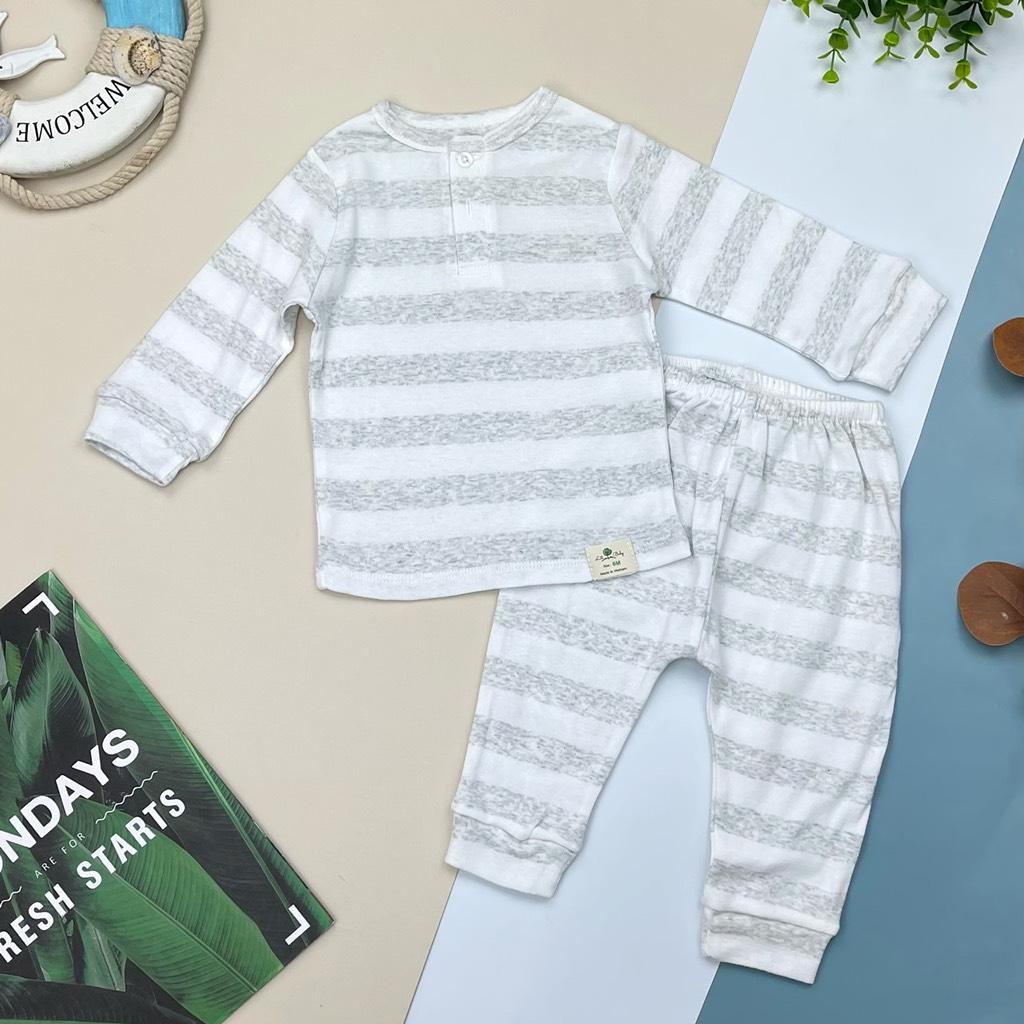 Bộ sơ sinh bé trai in hình LITIBABY size 6/36