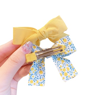 Set 2 Kẹp Tóc Nơ Dễ Thương Cho Bé