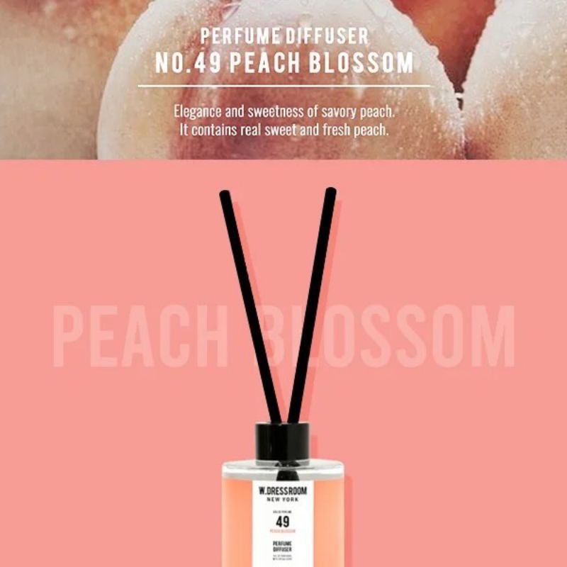 Tinh dầu tán hương W.DRESSROOM Perfume Diffuser 120ml Mùi: 49,97,98